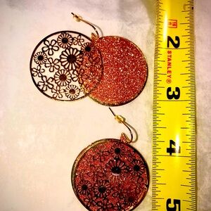 Copper earrings